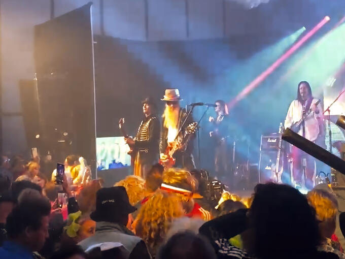 Performing with Billy Gibbons (ZZ Top, Rock & Roll Hall of Fame), John Payne (Asia) - Dallas TX