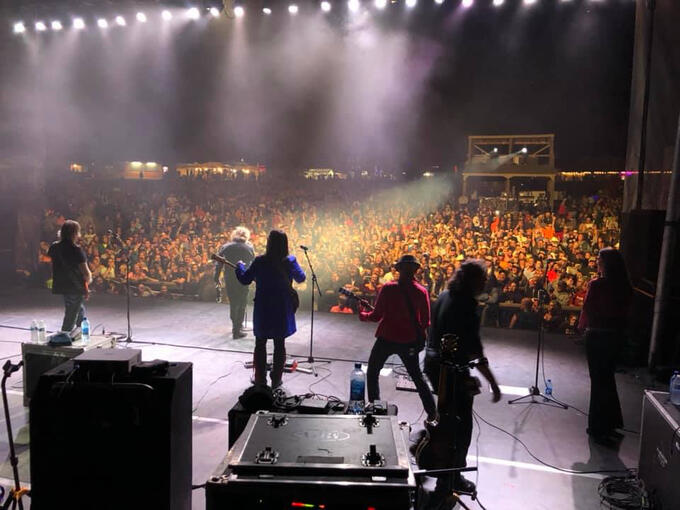 Performing with Lou Gramm (Foreigner, Rock & Roll Hall of Fame), John Payne (Asia) - Rockin' The Rivers Music Festival